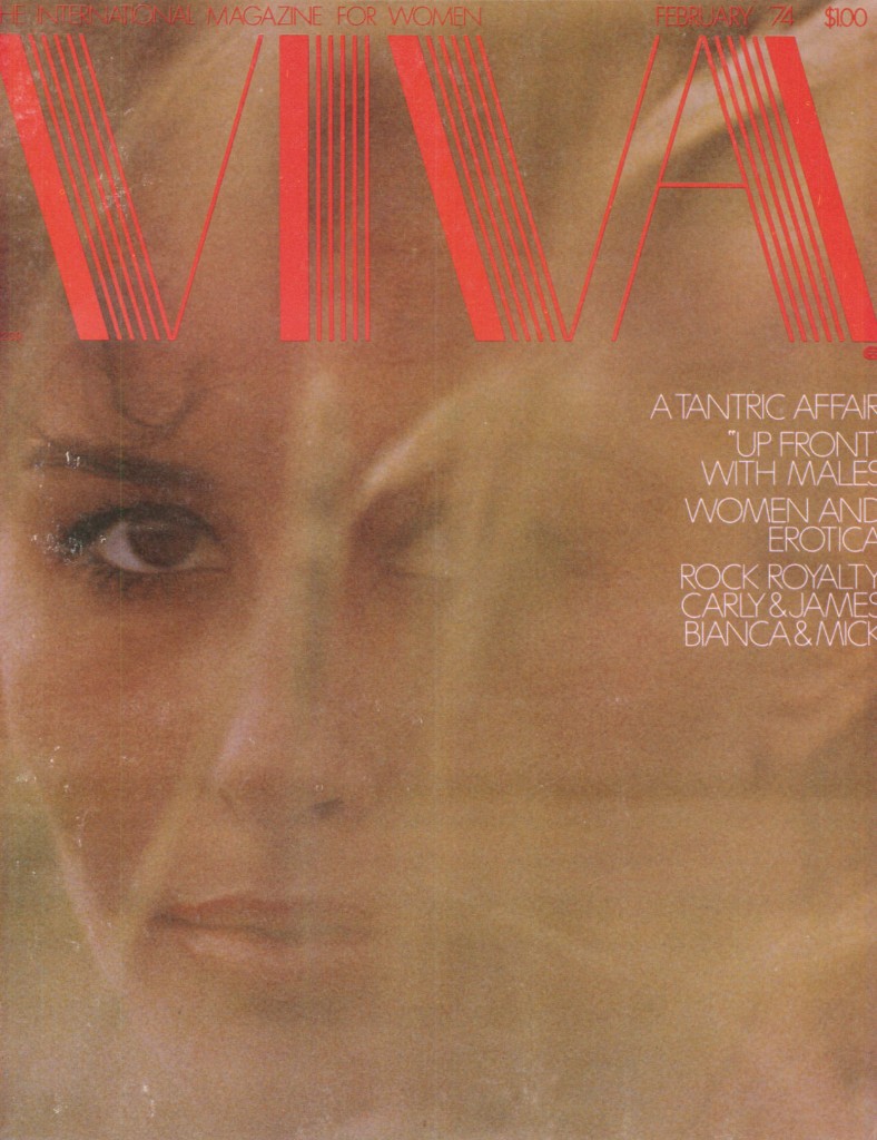 Viva magazine cover, February 1974